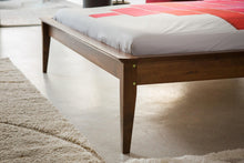 Load image into Gallery viewer, Wayan Dark Wood Bed Frame
