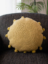 Load image into Gallery viewer, Green Knitted Pillow
