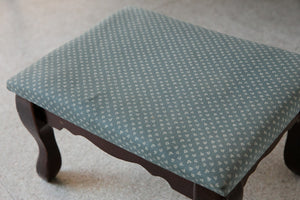 Antique Style Floral Ottoman