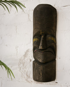 Wood Mask Wall Art