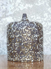 Load image into Gallery viewer, Large Le Creme De Rose Stoneware Vase Studio Pottery
