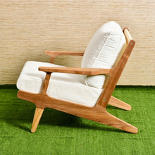 Load image into Gallery viewer, Outdoor Teak Sleek Lounge Chair
