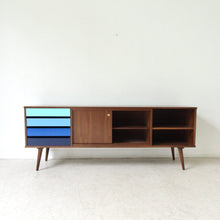 Load image into Gallery viewer, Ombré Media Console in Blue
