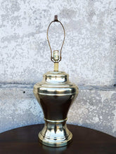 Load image into Gallery viewer, Gold vintage Brass Ginger Jar Lamp
