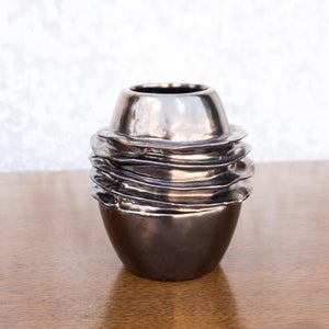 Porcelain Gold Bronze Small Vase