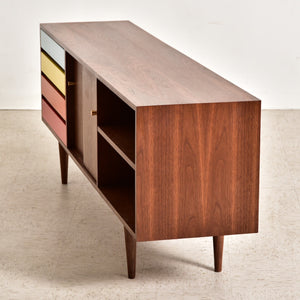 Ombré Media Console in Rainbow