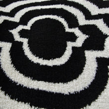 Load image into Gallery viewer, Moroccan Black and White Modern Rug
