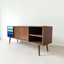 Load image into Gallery viewer, Ombré Media Console in Blue
