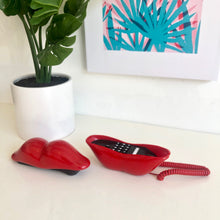 Load image into Gallery viewer, 1980’s Style Lips Phone
