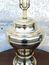 Load image into Gallery viewer, Gold vintage Brass Ginger Jar Lamp
