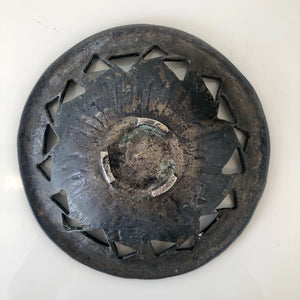 Brass Brutalist Decorative plate
