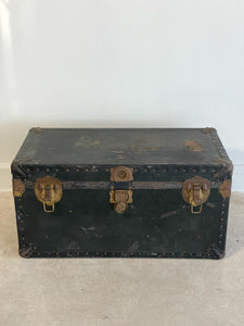 Black Antique Trunk