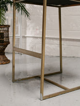 Load image into Gallery viewer, Gold Single Vintage Bar Stool
