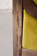 Load image into Gallery viewer, Chartreuse Velvet Sofa

