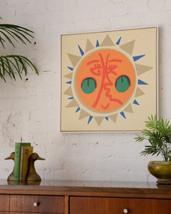 Boho Sun Art Print by Pan Dulce