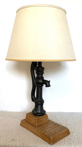 Vintage old facet lamp