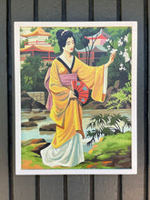 Load image into Gallery viewer, Japanese Scene Paint by Number, Painting Framed
