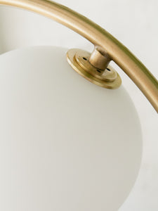 Gold Circle Table Lamp
