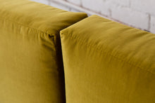 Load image into Gallery viewer, Chartreuse Velvet Sofa
