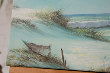 Load image into Gallery viewer, Blue’s of the Sea Oil Painting
