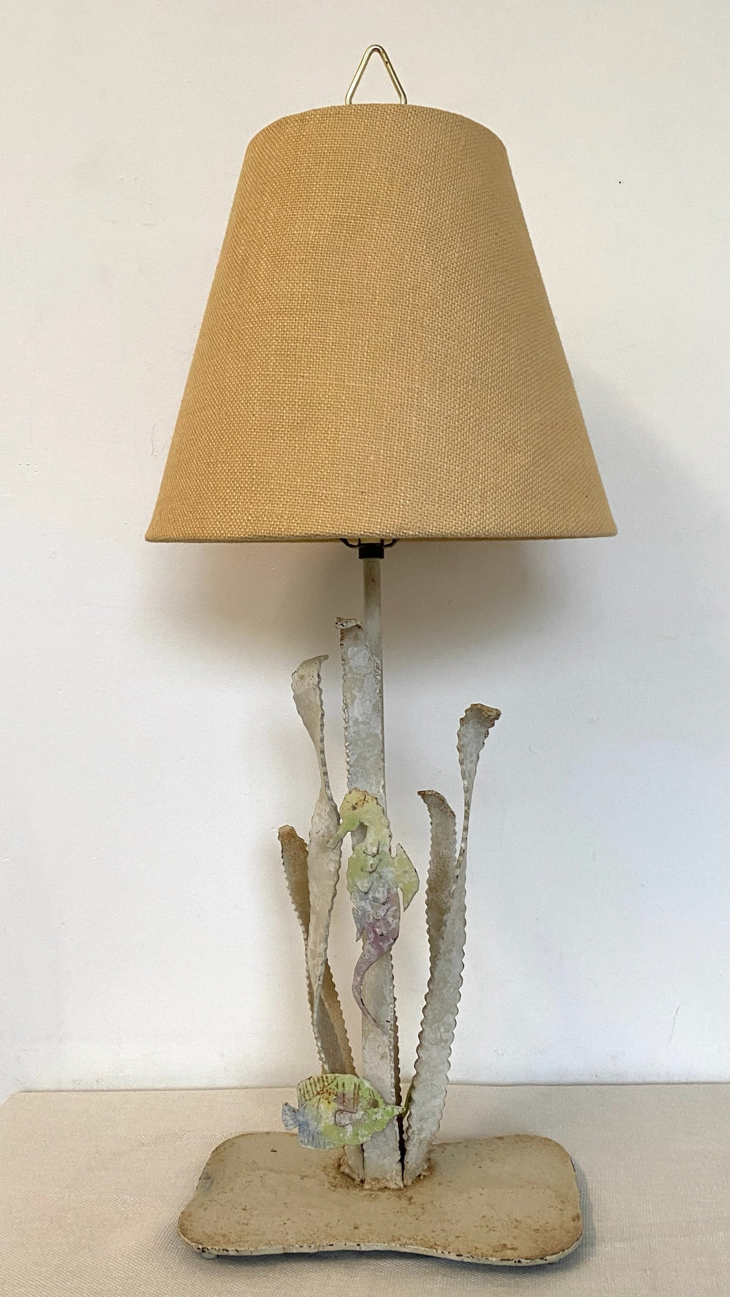 Single vintage mid century sea  lamp