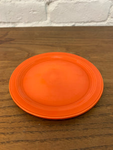 Fire Orange California Ware Plate