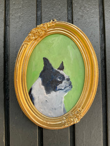 Portrait of Rudy, Painting Framed