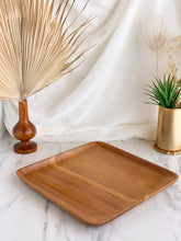 Load image into Gallery viewer, Teak Vintage Tray
