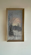 Load image into Gallery viewer, Winter Wonderland Painting, Framed
