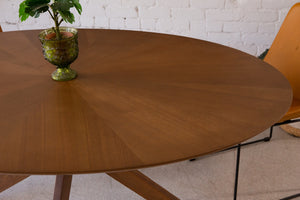 Miles Oval Dining Table 63"