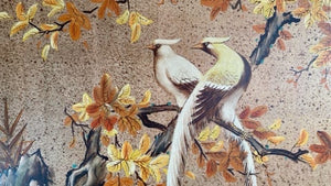 Birds of a Feather, Vintage Print Framed