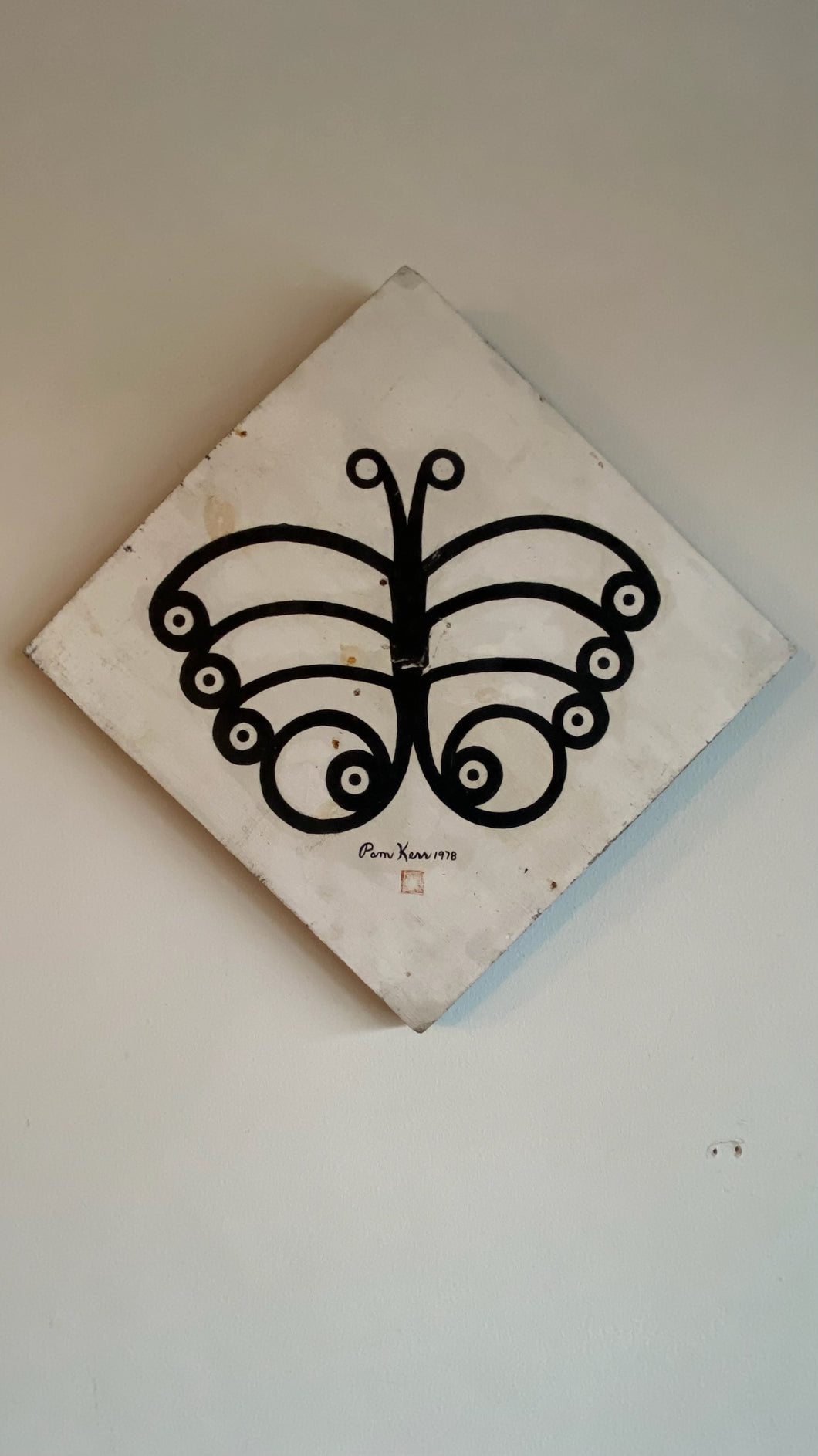 1970s Butterfly, Painting