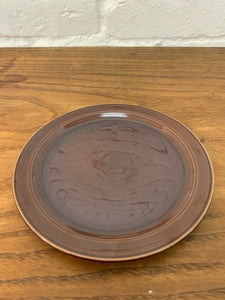 Brown Glazed Plate