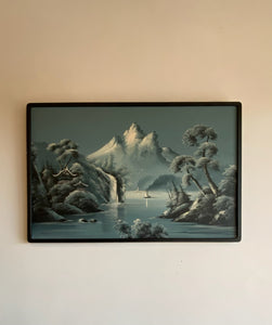 Winter on the Water, Framed Painting