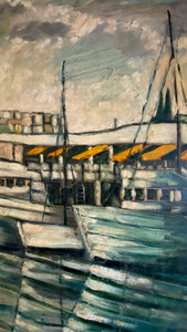 A Trip to the Marina, Painting