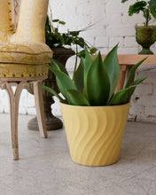 Load image into Gallery viewer, Vintage Yellow Planter
