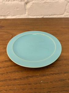 Aqua Blue California Ware Plate