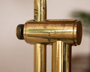 Koch & Lowy Brass Floor Lamp