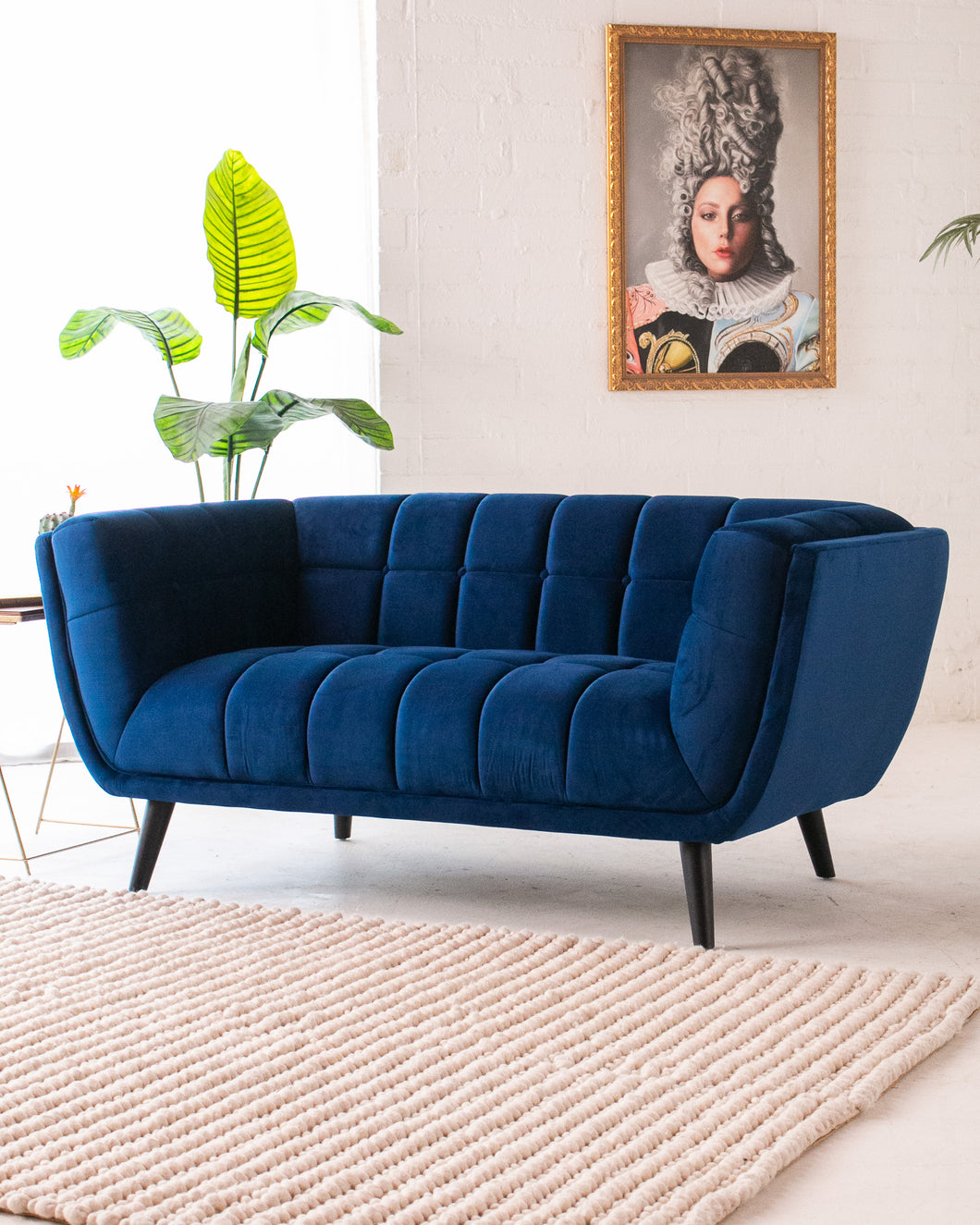 Samantha Royal Blue Sofa