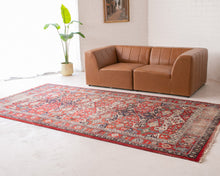 Load image into Gallery viewer, Distressed Antique Persian Rug
