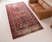 Load image into Gallery viewer, Distressed Antique Persian Rug
