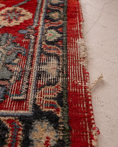 Distressed Antique Persian Rug
