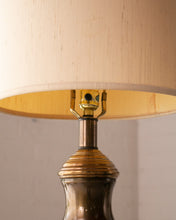 Load image into Gallery viewer, Faux Brass Bamboo Lamp
