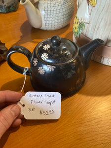 Small Flowered Tea Pot