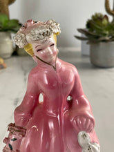 Load image into Gallery viewer, Pink Victorian Figurine
