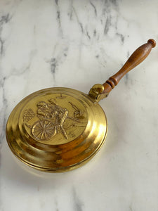 Antique Brass Warming Pan