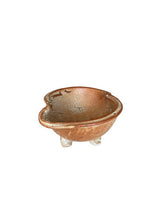 Load image into Gallery viewer, Brown Glaze Hand Slap Bowl
