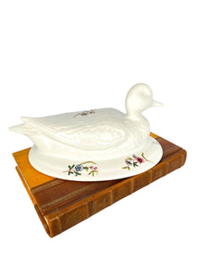 Ceramic Duck Sculpture