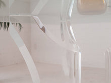 Load image into Gallery viewer, Lucite Charles Hollis Jones style Dining Table
