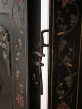 Load image into Gallery viewer, Large Heavy Decorated Japanese lacquer room divider screen
